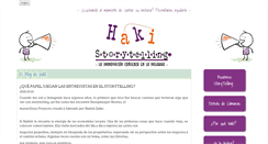 Desktop Screenshot of haki-storytelling.com